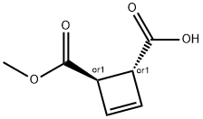 3-Cyclobutene-1,2-dicarboxylicacid,monomethylester,trans-(9CI)