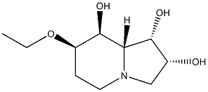 1,2,8-Indolizinetriol,7-ethoxyoctahydro-,[1S-(1alpha,2alpha,7bta,8bta,8abta)]-(9CI)