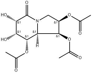 [1S-(1α,2α,6β,7β,8β,8aβ)]-1,2,8-Tris(acetyloxy)hexahydro-6,7-dihydroxy-5(1H)-indolizinone