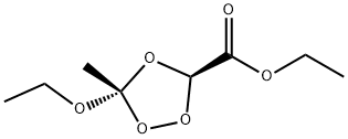 1,2,4-Trioxolane-3-carboxylicacid,5-ethoxy-5-methyl-,ethylester,trans-(9CI)