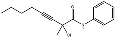 2-(hydroxy)-3-octyn carboxanilide