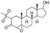 4,5-epoxy-17-hydroxy-2-methylsulfonyl-3-androstanone