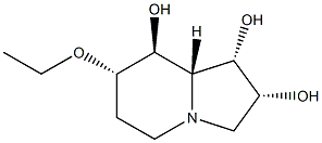 1,2,8-Indolizinetriol,7-ethoxyoctahydro-,[1S-(1alpha,2alpha,7alpha,8bta,8abta)]-(9CI)
