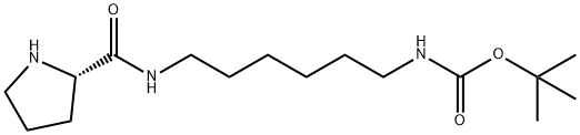 (S)-tert-butyl (6-(pyrrolidine-2-carboxaMido)hexyl)carbaMate