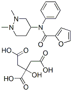 N-(1,2-dimethyldiazinan-4-yl)-N-phenyl-furan-2-carboxamide, 2-hydroxyp ropane-1,2,3-tricarboxylic acid