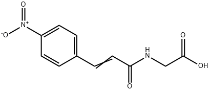 {[(2E)-3-(4-NITROPHENYL)PROP-2-ENOYL]AMINO}ACETIC ACID