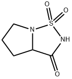 Pyrrolo[1,2-b][1,2,5]thiadiazol-3(2H)-one, tetrahydro-, 1,1-dioxide (9CI)