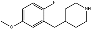 4-(2-FLUORO-5-METHOXYBENZYL)PIPERIDINE