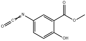Benzoic acid, 2-hydroxy-5-isocyanato-, methyl ester (9CI)