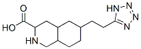 6-(2-(1H-tetrazol-5-yl)ethyl)-1,2,3,4,4a,5,6,7,8,8a-decahydroisoquinoline-3-carboxylic acid