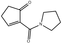 Pyrrolidine,  1-[(5-oxo-1-cyclopenten-1-yl)carbonyl]-  (9CI)