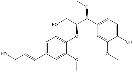 (BETAR,GAMMAR)-REL-4-羟基-BETA-[4-[(1E)-3-羟基-1-丙烯-1-基]-2-甲氧基苯氧基]-GAMMA,3-二甲氧基苯丙醇