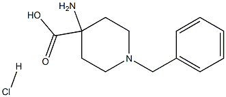 4-amino-1-benzylpiperidine-4-carboxylic acid hydrochloride