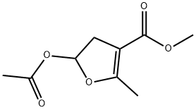 5-(acetyloxy)-4,5-dihydro-2-methyl-3-Furancarboxylic acid, methyl ester