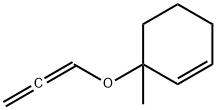 Cyclohexene, 3-methyl-3-(1,2-propadienyloxy)- (9CI)