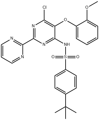 N-[6-氯-5-(2-甲氧基苯氧基)[2,2'-二嘧啶]-4-基]-4-叔丁基苯磺酰胺