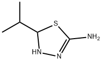 1,3,4-Thiadiazol-2-amine,4,5-dihydro-5-(1-methylethyl)-(9CI)