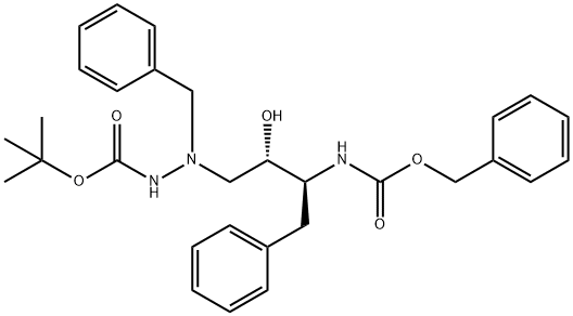 2-(t-Butyloxycarbonyl)amino-4S-hydroxy-5S-(benzyloxycarbonyl)amino-1,6 -diphenyl-2-azahexane