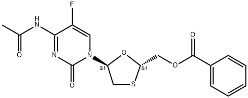 4'-epi-EMtricitabine 4-AcetaMide 5'-O-Benzoyl