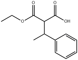Propanedioic acid, (1-phenylethyl)-, monoethyl ester (9CI)
