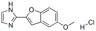 2-(5-methoxybenzofuran-2-yl)-1H-imidazole hydrochloride