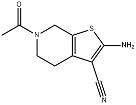 6-乙酰基-2-氨基-4,5,6,7-四氢噻吩并[2,3-C]吡啶-3-甲腈