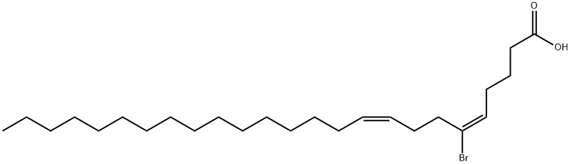 (E,Z)-6-Bromo-5,9-pentacosadienoic acid
