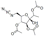.beta.-D-Fructofuranoside, methyl 6-azido-6-deoxy-, 1,3,4-triacetate