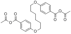 1,6-双(对乙酰氧羰基苯氧基)己烷