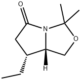 (7R,7AS)-7-乙基-3,3-二甲基-六氢吡咯并[1,2-C][1,3]噁唑-5-酮
