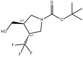 TRANS-TERT-BUTYL 3-(HYDROXYMETHYL)-4-(TRIFLUOROMETHYL)PYRROLIDINE-1-CARBOXYLATE