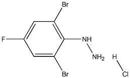 2,6-dibromo-4-fluorophenylhydrazine hydrochloride
