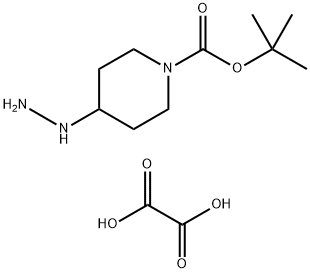 tert-butyl 4-hydrazinylpiperidine-1-carboxylate 1/2oxalic acid