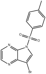 7-溴-5-(4-甲基苯磺酰)-5H-吡咯并[2,3-B]吡嗪