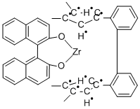 (R)-BIPHENYL-(3,4-DIMETHYL-1-CYCLOPENTADIENYL)-ZIRCONIUM(IV)-(R)-(1,1'-BINAPHTHYL-2)
