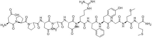 ASP-PRO-PRO-ASN-PRO-ASP-ARG-PHE-TYR-GLY-MET-MET-NH2