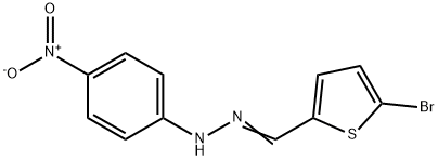 1-[(5-bromo-2-thienyl)methylene]-2-(4-nitrophenyl)hydrazine