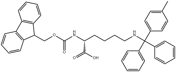 N-芴甲氧羰基-N'-(4-甲基三苯甲基)-D-赖氨酸