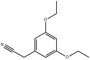 Benzeneacetonitrile, 3,5-diethoxy- (9CI)