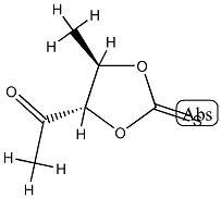 D-threo-2-Pentulose, 1,5-dideoxy-, cyclic 3,4-carbonothioate (9CI)
