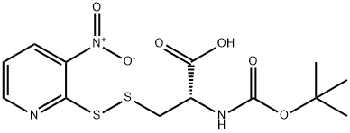 N-[叔丁氧羰基]-3-[(3-硝基-2-吡啶基)二硫]-D-丙氨酸