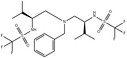 (2S,6S)-4-BENZYL-1,7-BIS(TRIFLUOROMETHYLSULFONYL)-2,6-DIISOPROPYL-1,4,7-TRIAZAHEPTANE
