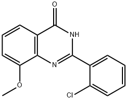 4(1H)-Quinazolinone,  2-(2-chlorophenyl)-8-methoxy-  (9CI)