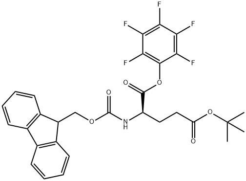 5-(叔丁基)1-(全氟苯基)((((9H-荧光素-9-基)甲氧基)羰)-D-谷氨酸