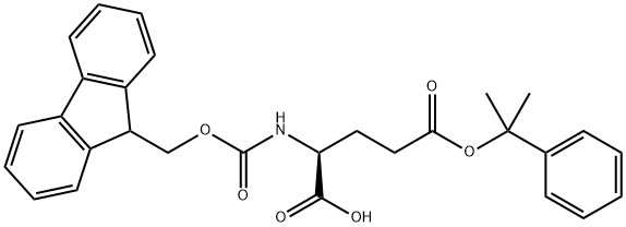 N-[(9H-芴-9-基甲氧基)羰基]-L-谷氨酸 5-(1-甲基-1-苯基乙基)酯