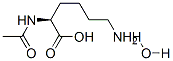 Lysine,  N2-acetyl-,  monohydrate  (9CI)