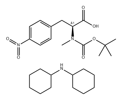 BOC-N-METHYL-4-NITRO-L-PHENYLALANINE DICYCLOHEXYLAMMONIUM SALT