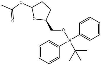 2-FURANOL, 5-[[[(1,1-DIMETHYLETHYL)DIPHENYLSILYL]OXY]METHYL]TETRAHYDRO-, ACETATE