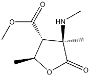 Arabinonicacid,2,3,5-trideoxy-3-(methoxycarbonyl)-2-C-methyl-2-(methylamino)-,gamma-lactone(9CI)