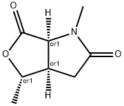 1H-Furo[3,4-b]pyrrole-2,6(3H,6aH)-dione,dihydro-1,4-dimethyl-,(3a-alpha-,4-alpha-,6a-alpha-)-(9CI)